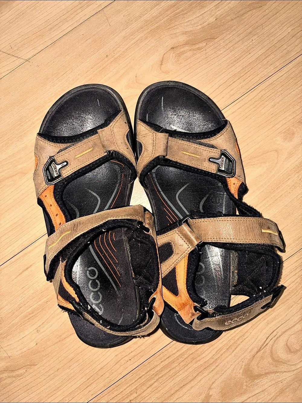 ECCO Offroad Yucatan Sandal Men's Brown & Black Sandals